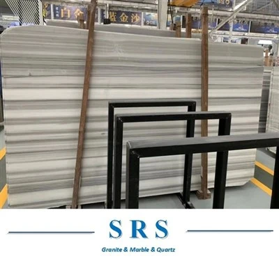 Tấm đá cẩm thạch trắng Marmara Trung Quốc Tấm đá cẩm thạch trắng thẳng