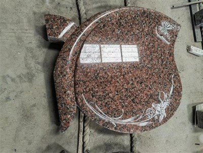 Bia mộ đá granite đen tự nhiên