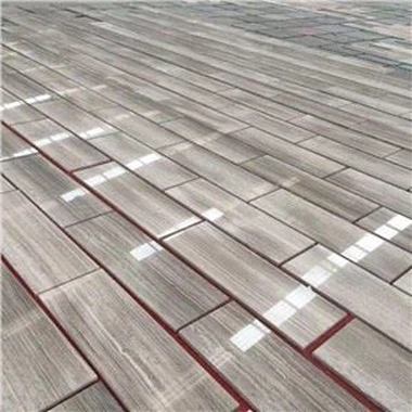 Gạch lát đá cẩm thạch màu xám bằng gỗ