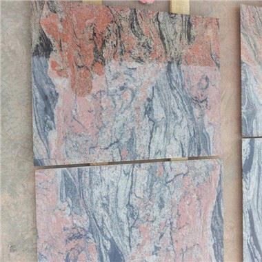 Tấm đá granit đỏ nhiều màu để lát đá