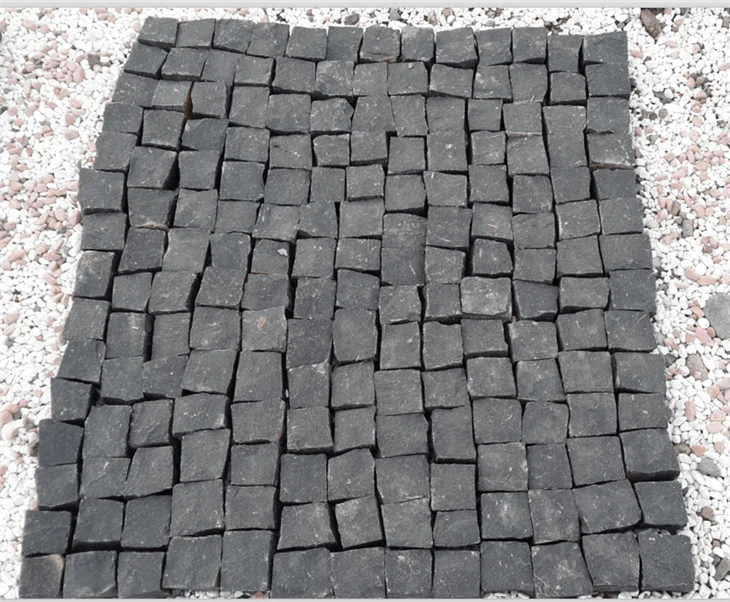Black Basalt Setts Dark Basalt Paving