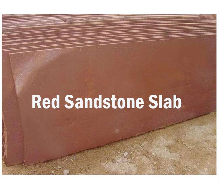 Red Sandstone Block Building Material For Flooring Tile Wall Tile